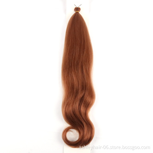 24inch yaki pony hair yaki braids ponytail synthetic hairpiece braids synthetic braiding hair